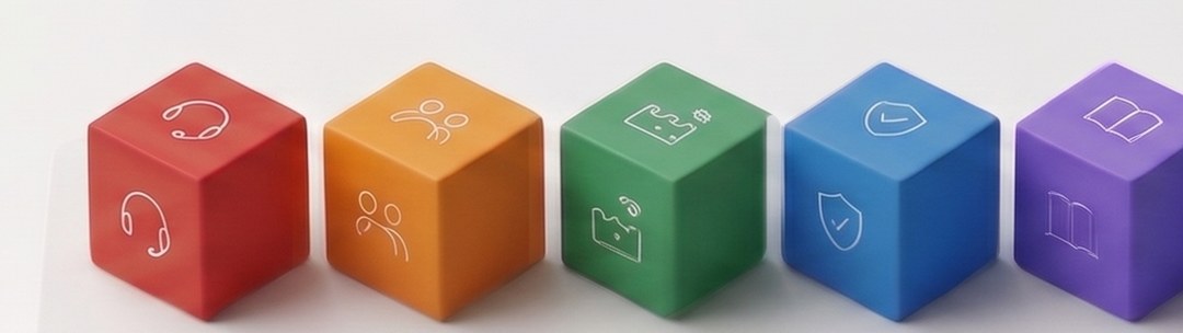 役割ごとに色分けされたAgentのブロック